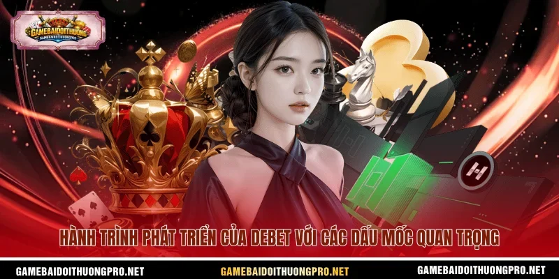 Hành trình phát triển của Debet với các dấu mốc quan trọng