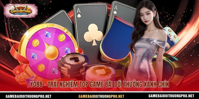Yo88 - Trải nghiệm top game bài đổi thưởng xanh chín